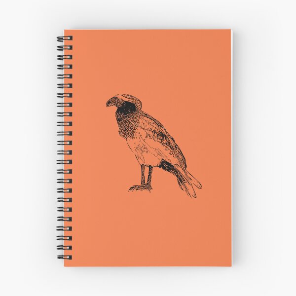 Item preview, A Crested Caracara Black Design Painting Print designed and sold by designsasstultd.