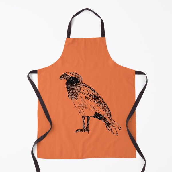 Item preview, A Crested Caracara Black Design Painting Print designed and sold by designsasstultd.