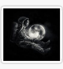 Moon Play Sticker