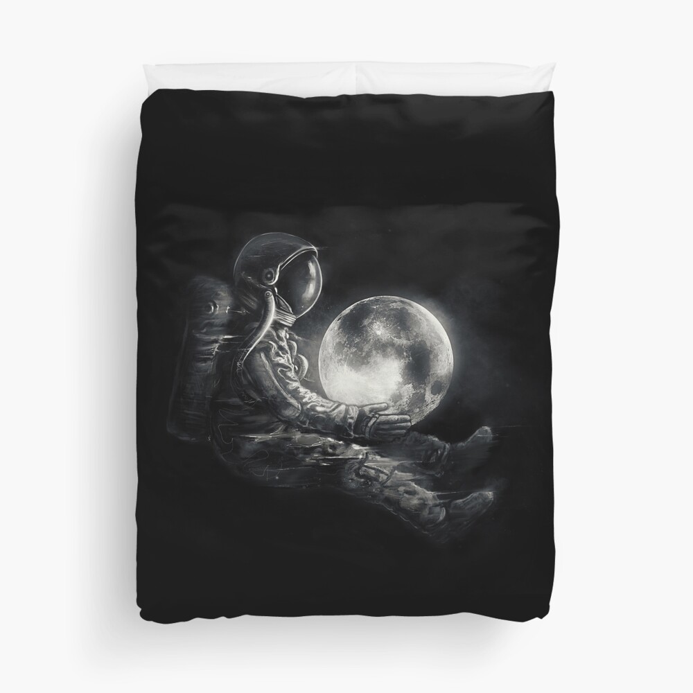 Moon Play Duvet Cover