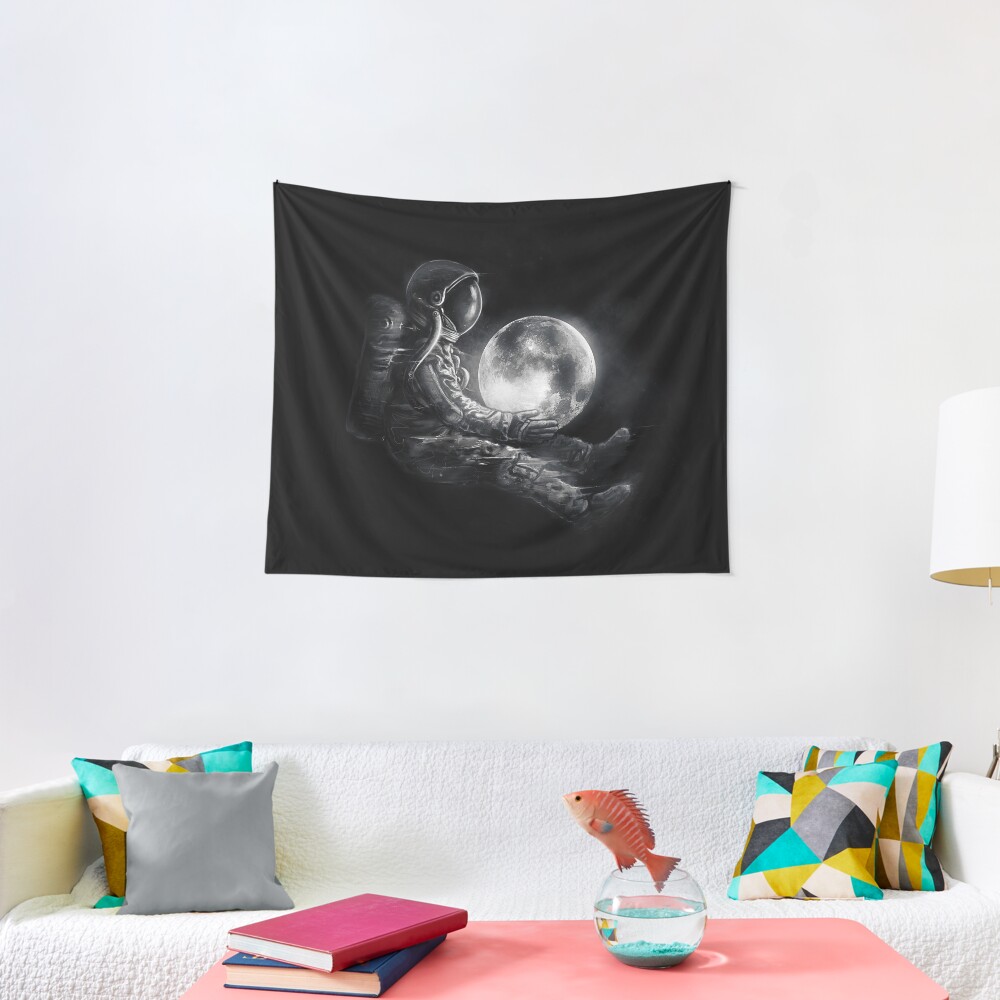 Moon Play Tapestry