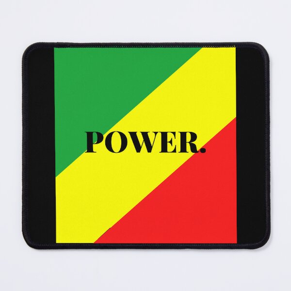 Item preview, Inspirational words: POWER. (African flag) designed and sold by AfricanProverbs.