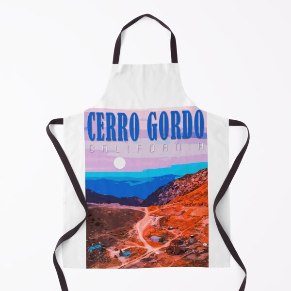 Item preview, Cerro Gordo Vintage Travel Poster designed and sold by SJMexplores.