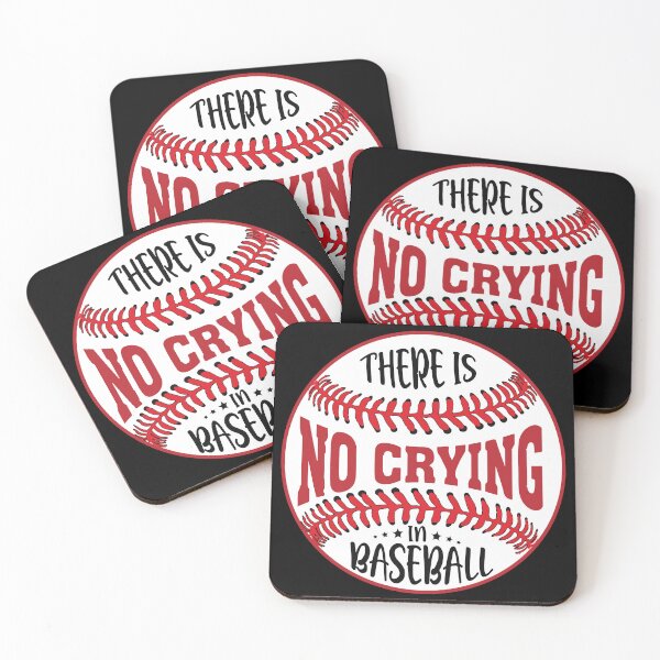 Item preview, There Is No Crying In Baseball-A League of their own-City of Rockford Peaches  designed and sold by FirstCheck.