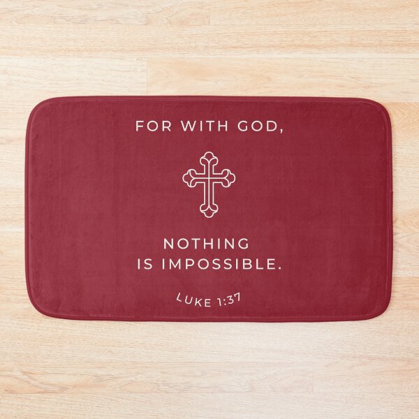 Item preview, With God, Nothing is Impossible designed and sold by HelloItsNoel.