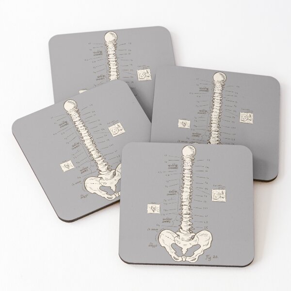 Item preview, Spine Diagram Chiropractor Art designed and sold by MrEddie10.