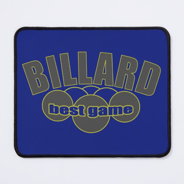Item preview, Billiard Best Game, billiard motif for 10-ball, 9-ball and 8-ball pool players, billiard players designed and sold by ChrUzDesigner.