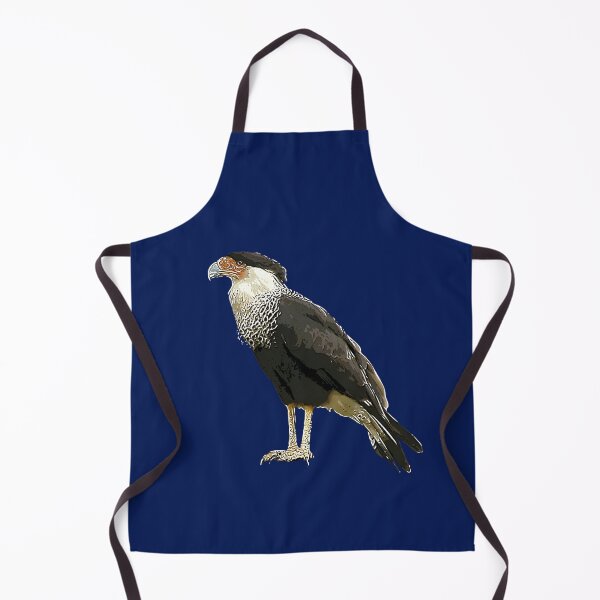 Item preview, A Crested Caracara White Alternate Design Painting Print designed and sold by designsasstultd.