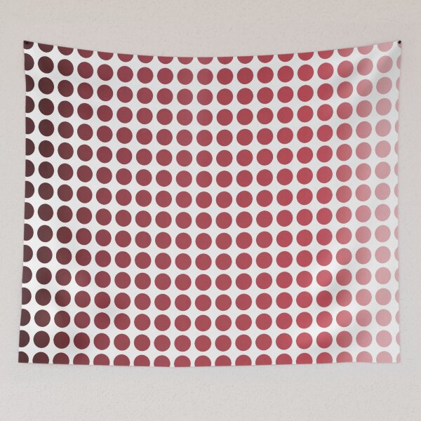 Item preview, Red Ombre Dots designed and sold by hcartistry.