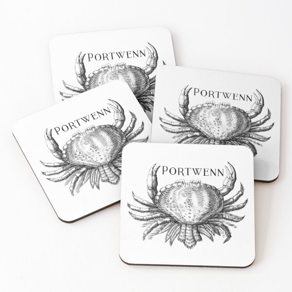 Item preview, Portwenn Port Isaac Cornwall Crab designed and sold by SonnyBoyDesigns.