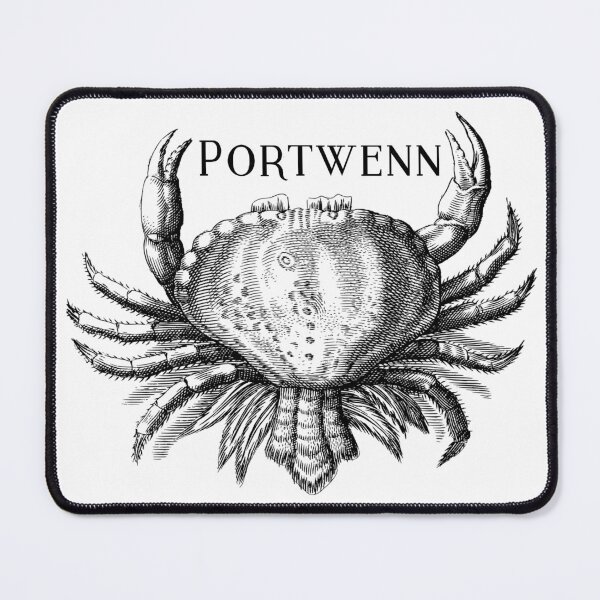 Item preview, Portwenn Port Isaac Cornwall Crab designed and sold by SonnyBoyDesigns.