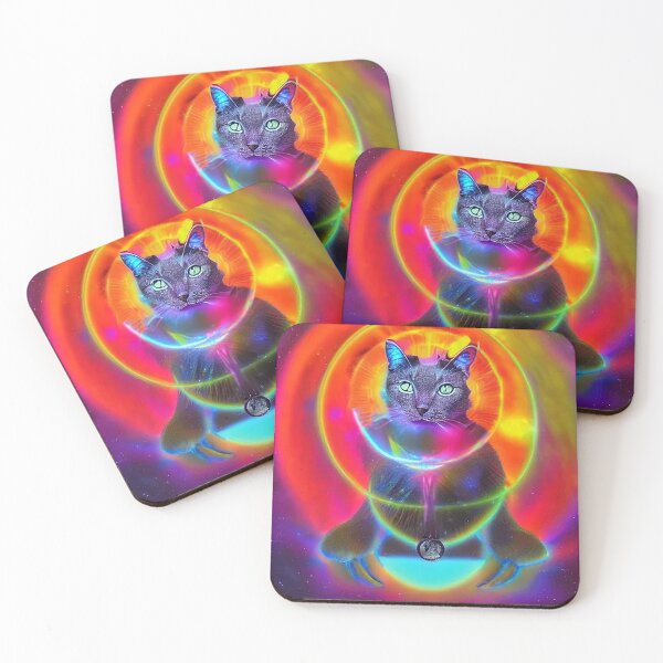 Item preview, Cat Master Lover Kitty Meditation Fantasy designed and sold by kubix81.