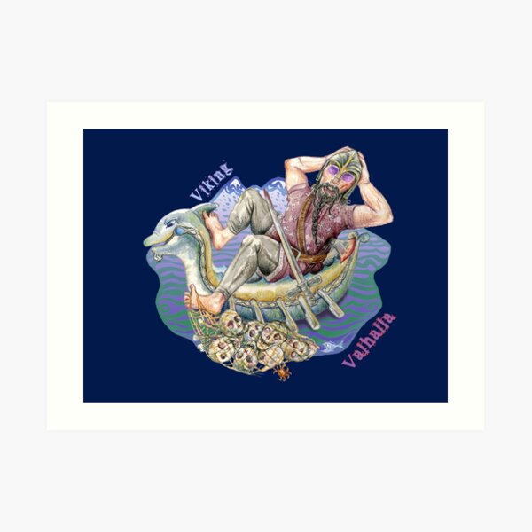 Viking Valhalla Art Print