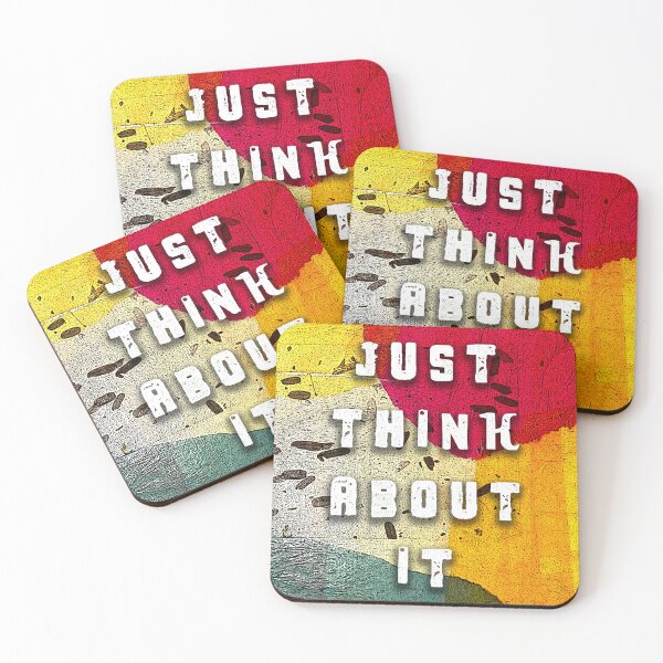 Item preview, Just Think About it - Rough textured art with a graffiti edge to it designed and sold by SirenSeventyOne.