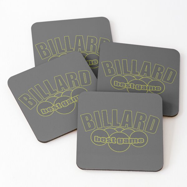 Item preview, Billiard Best Game, billiard motif for 10-ball, 9-ball and 8-ball pool players, billiard players designed and sold by ChrUzDesigner.