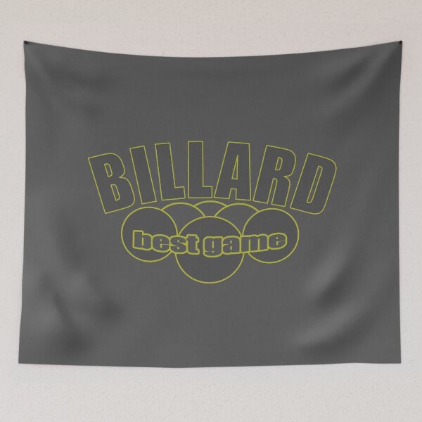 Item preview, Billiard Best Game, billiard motif for 10-ball, 9-ball and 8-ball pool players, billiard players designed and sold by ChrUzDesigner.