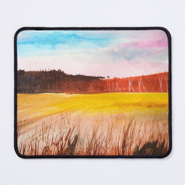 Item preview, Field Landscape Watercolor designed and sold by julyperson.
