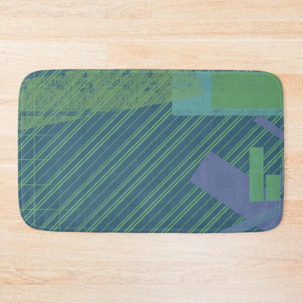 Item preview, Green Blue Abstract  designed and sold by hcartistry.