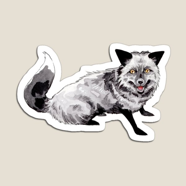 Muttias Fox Magnet