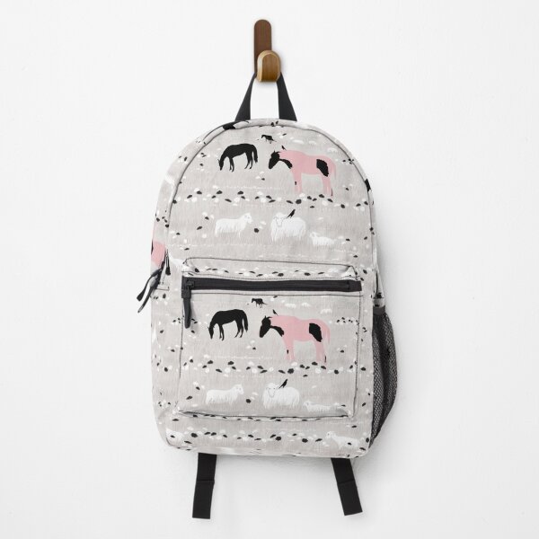 Item preview, Pink Horse, Sheep, & Farm Pattern designed and sold by StudioPosies.