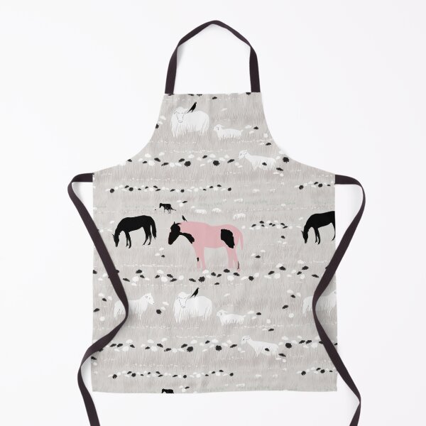 Item preview, Pink Horse, Sheep, & Farm Pattern designed and sold by StudioPosies.