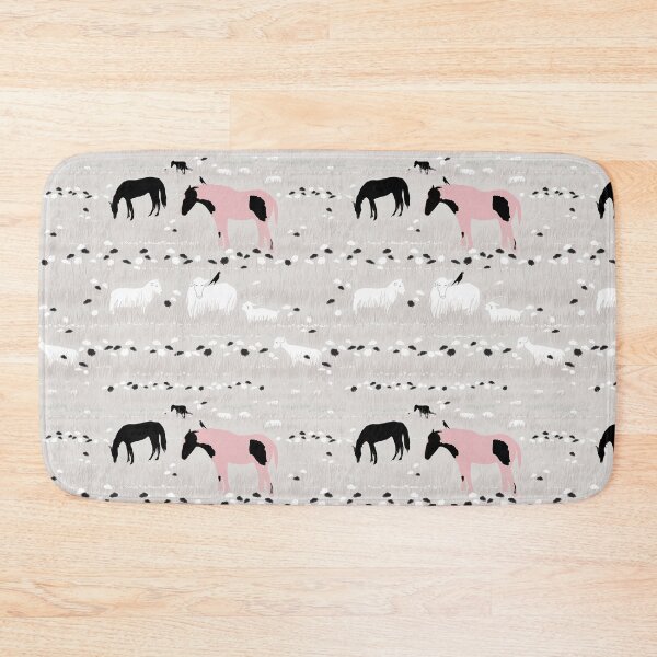 Item preview, Pink Horse, Sheep, & Farm Pattern designed and sold by StudioPosies.
