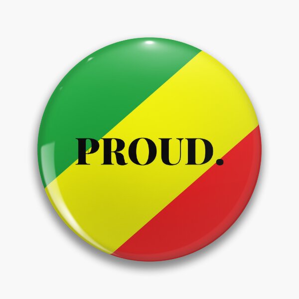 Item preview, Inspirational words: PROUD. (African flag) designed and sold by AfricanProverbs.
