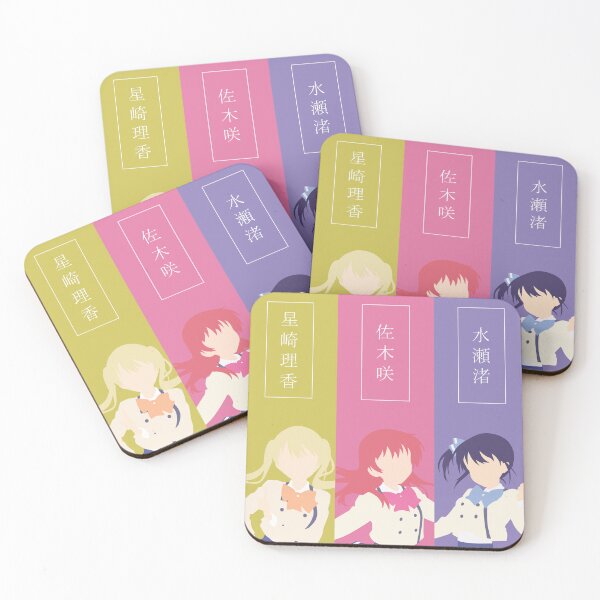 Item preview, Kanojo Mo Kanojo Poster designed and sold by lauloudesigns09.