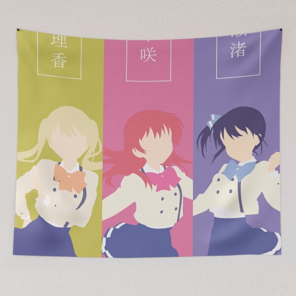 Item preview, Kanojo Mo Kanojo Poster designed and sold by lauloudesigns09.