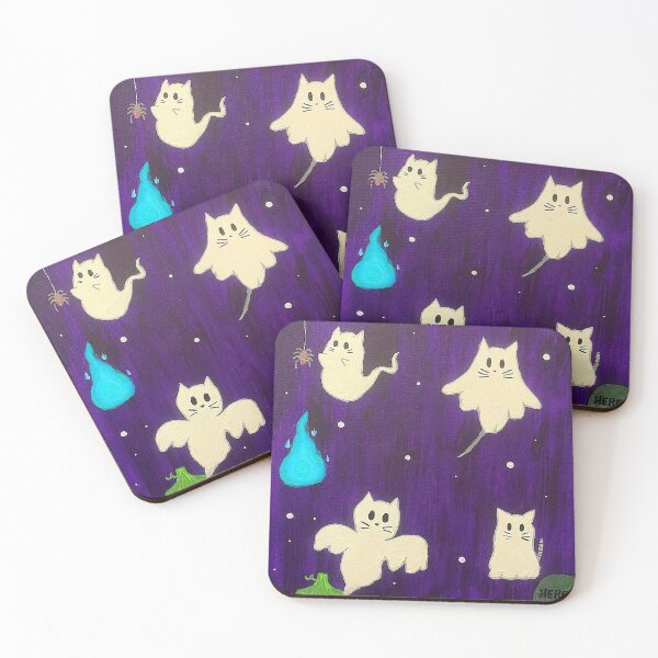 Item preview, Ghost cats designed and sold by madilynmarin.