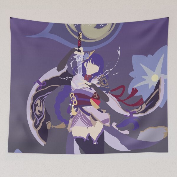 Item preview, Raiden Shogun Poster - Genshin Impact designed and sold by lauloudesigns09.