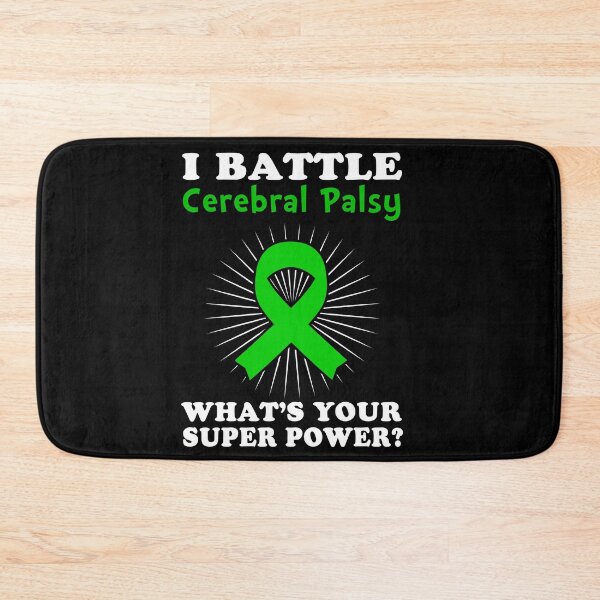 Item preview, I Battle Cerebral Palsy Funny Cerebral Palsy Warrior Gift designed and sold by rechardtee.