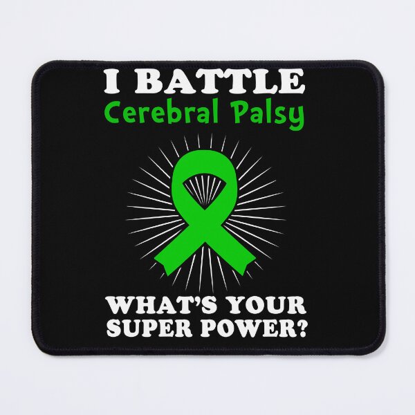 Item preview, I Battle Cerebral Palsy Funny Cerebral Palsy Warrior Gift designed and sold by rechardtee.