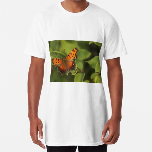 Gray Comma Long T-Shirt