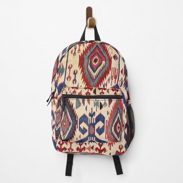 Item preview, Konya Central Anatolian Antique Kilim Print designed and sold by Vicky Brago-Mitchell®.