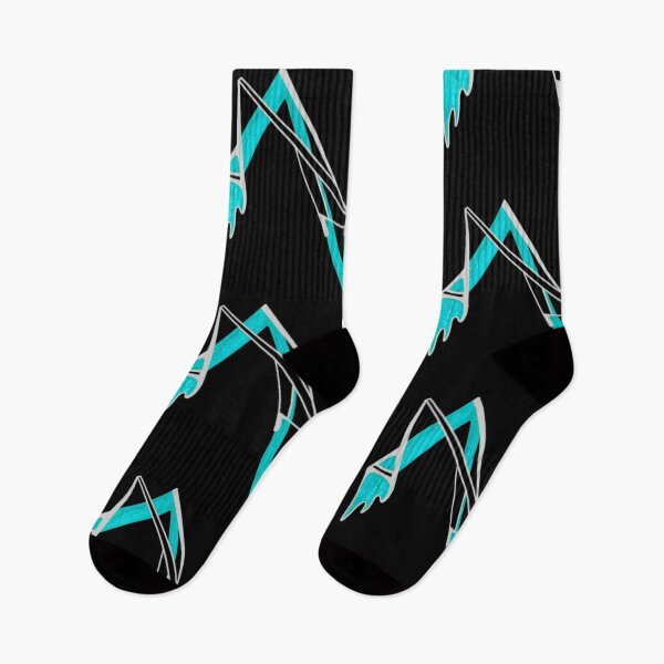 Item preview, Trippy Drippy Triangle - Aqua designed and sold by Lucidesigns.