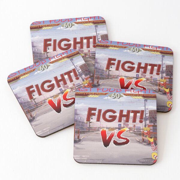 Item preview, Fast Food Fights (The Crossing) designed and sold by OutlandishStash.