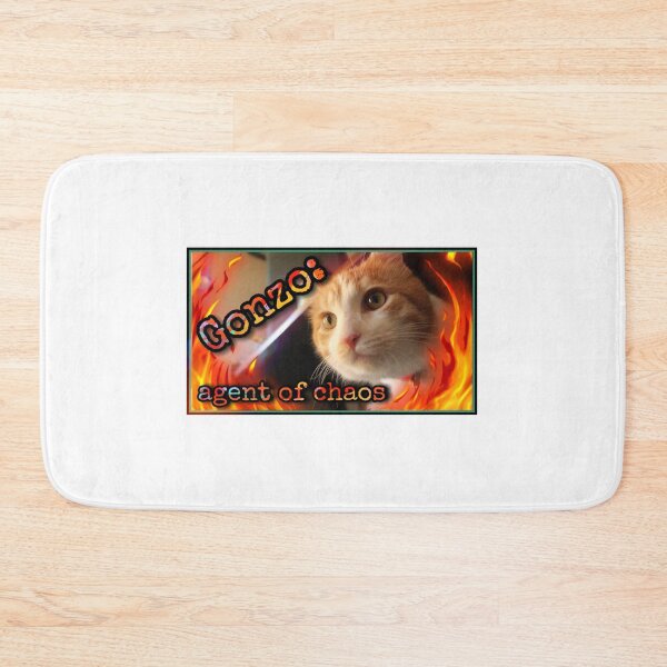 Item preview, Gonzo the Cat: Agent of Chaos designed and sold by charliebrowntc.