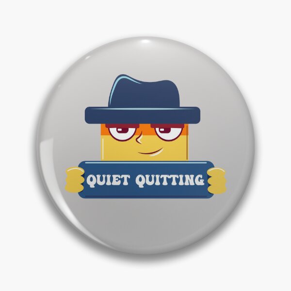 Item preview, quiet quitting designed and sold by Blazing-Art.