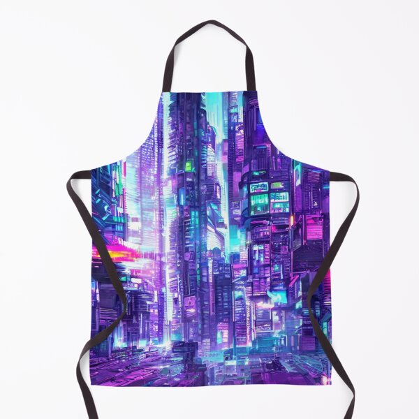 Item preview, Cyberpunk city, Neon designed and sold by Art-of-AI.