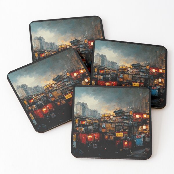 Item preview, Walled City Art designed and sold by nazur.