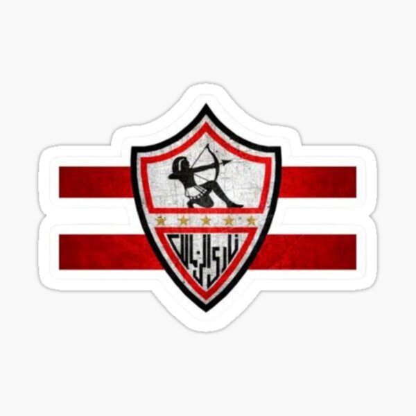 "zamalek" Sticker for Sale by Mossaab01 Redbubble