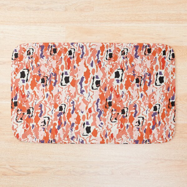 Item preview, Orange, Pink, & Purple Floral Poppy Impressions Print designed and sold by StudioPosies.