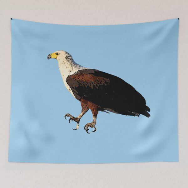 Item preview,  An African Fish Eagle Color Design Painting Print designed and sold by designsasstultd.