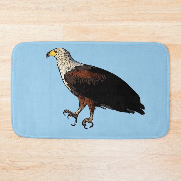 Item preview,  An African Fish Eagle Black Alternate Design Painting Print designed and sold by designsasstultd.