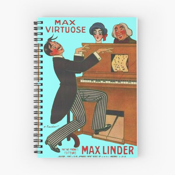 Item preview, MAX LINDER Max Virtuose 1910's Silent Movie Poster designed and sold by Love30smovies.