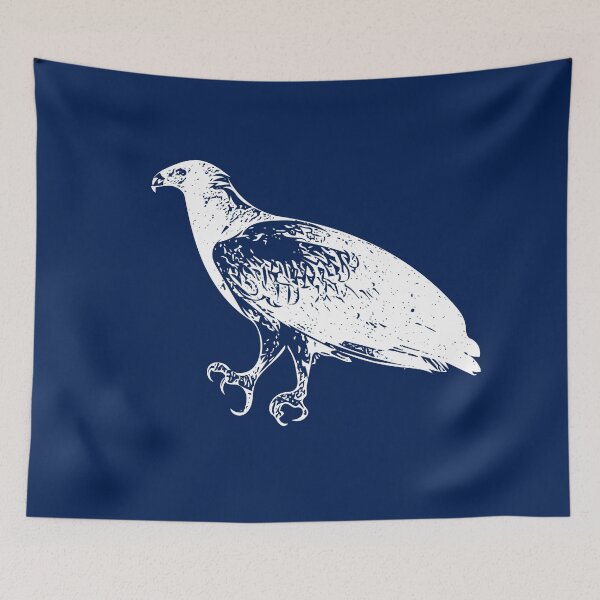 Item preview, An African Fish Eagle White Design Painting Print designed and sold by designsasstultd.