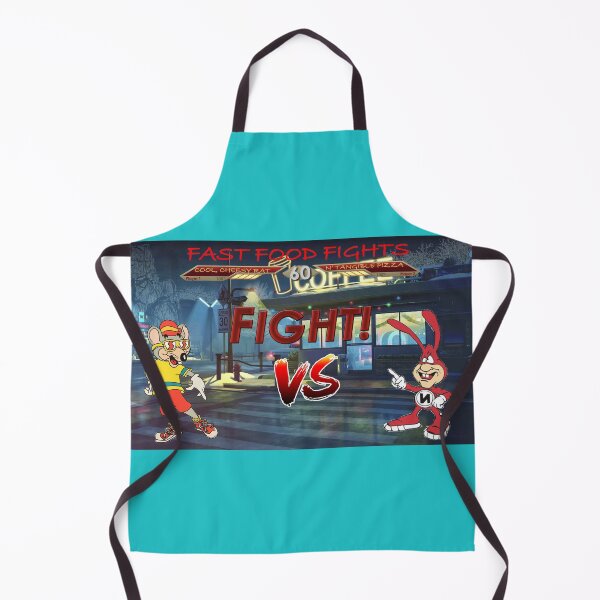 Item preview, Fast Food Fights (Coffee Shop) designed and sold by OutlandishStash.
