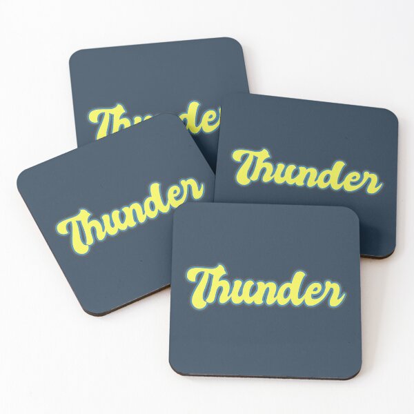 Item preview, Thunder - Yellow, Blue designed and sold by Chubuter.