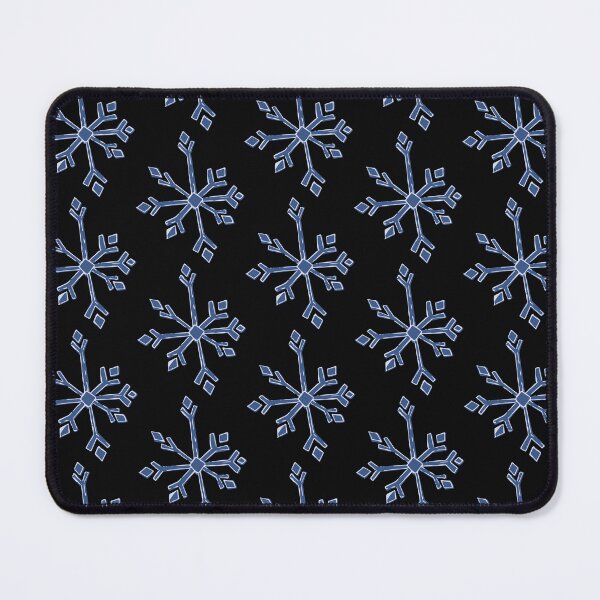 Item preview, Large Blue Snowflake Winter Illustration 1 designed and sold by AngelDawnDesign.